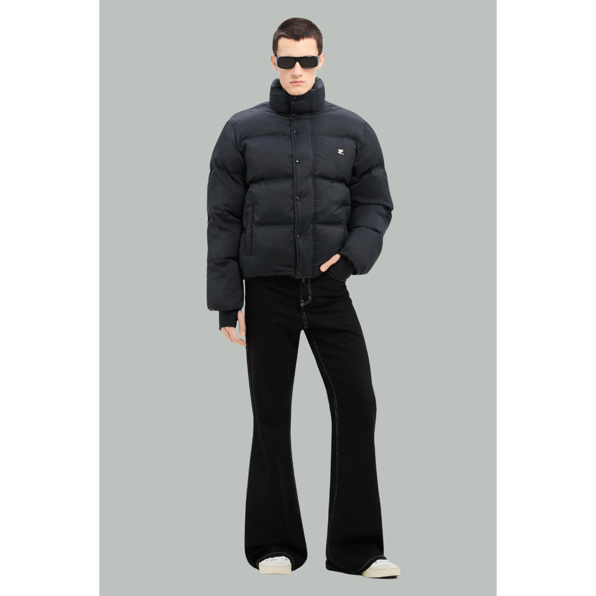 Doudoune Ac - Noir - COURRÈGES