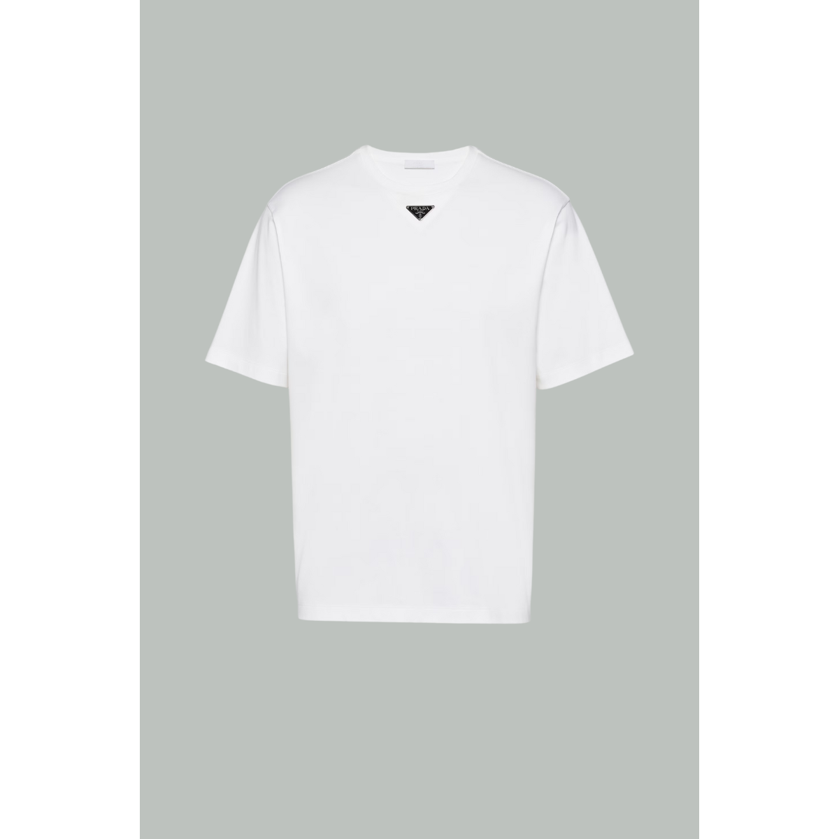 Cotton T-shirt - White - PRADA