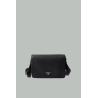 Sac porté épaule en cuir - Noir - PRADA