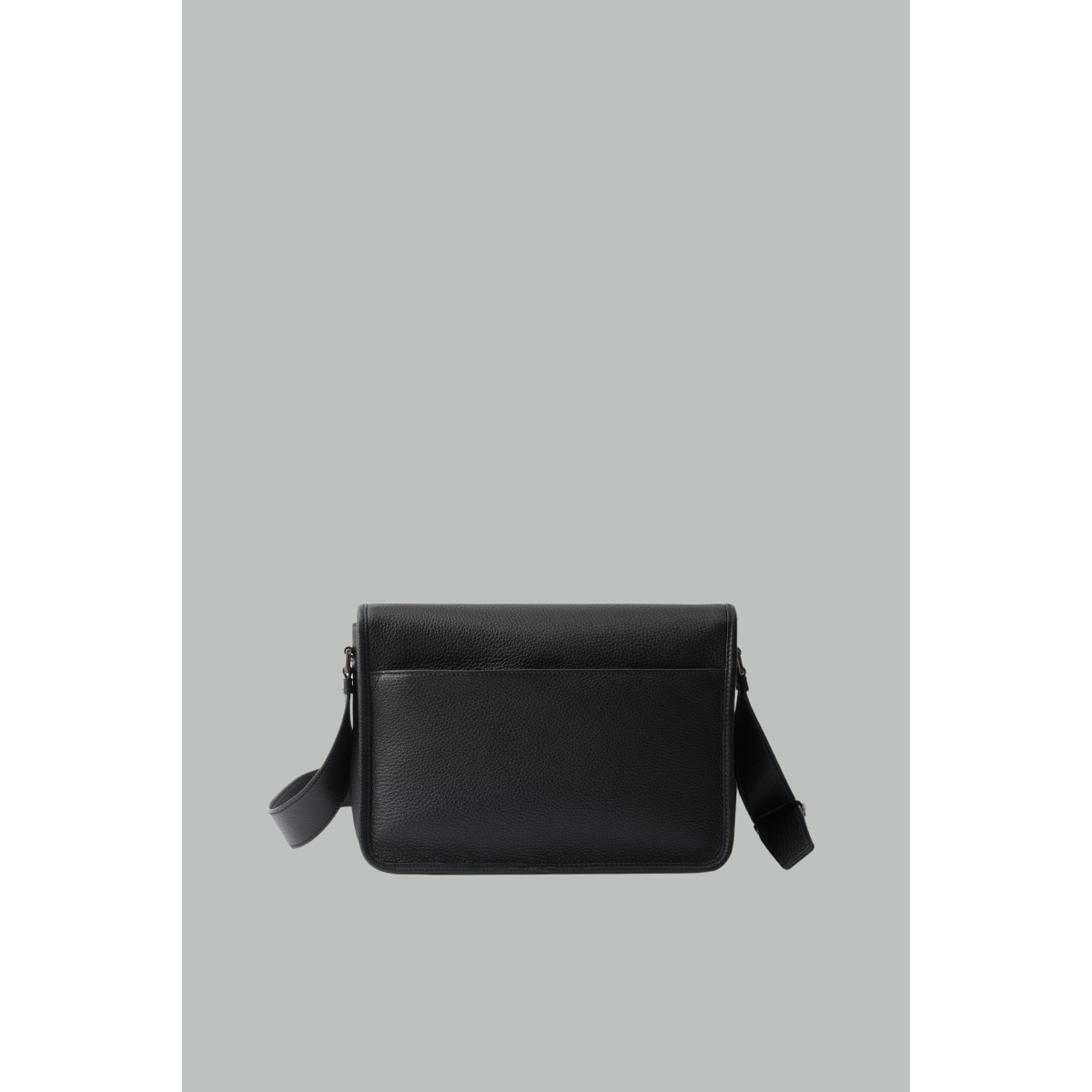 Sac porté épaule en cuir - Noir - PRADA