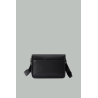 Sac porté épaule en cuir - Noir - PRADA