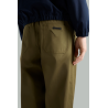Cotton pants - Military Green - PRADA