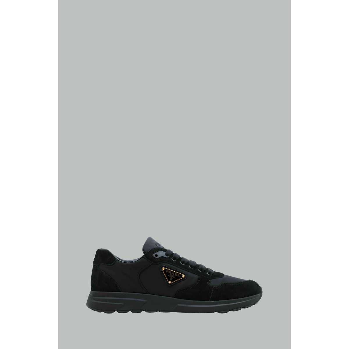 Prax 2.0 in Re-Nylon and calfskin velvet - Black - PRADA