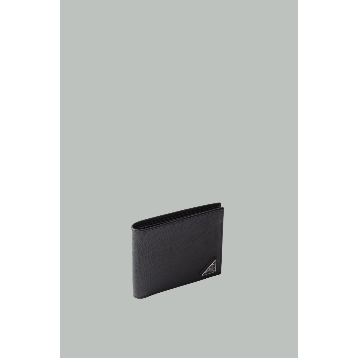 Portefeuille en cuir - Noir - PRADA