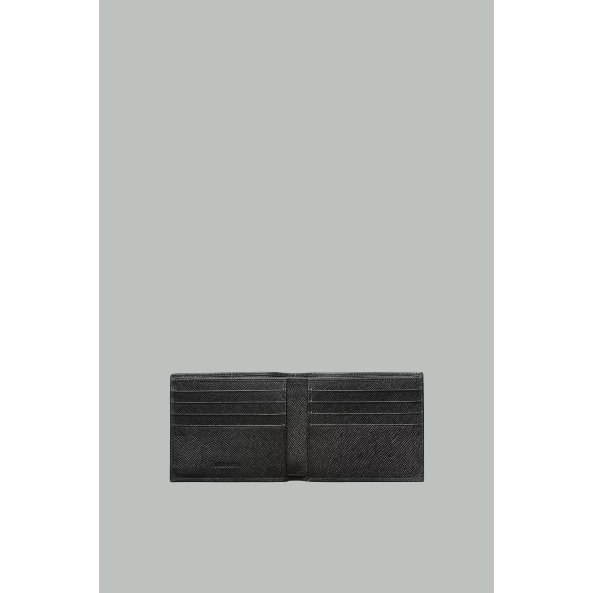 Portefeuille en cuir - Noir - PRADA