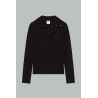 Polo En Laine - Noir - COURRÈGES