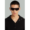 Wool Polo Shirt - Black - COURRÈGES