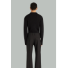 Polo En Laine - Noir - COURRÈGES
