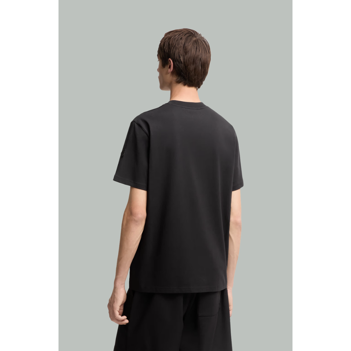 T-shirt En Coton à Logo - Noir - MONCLER
