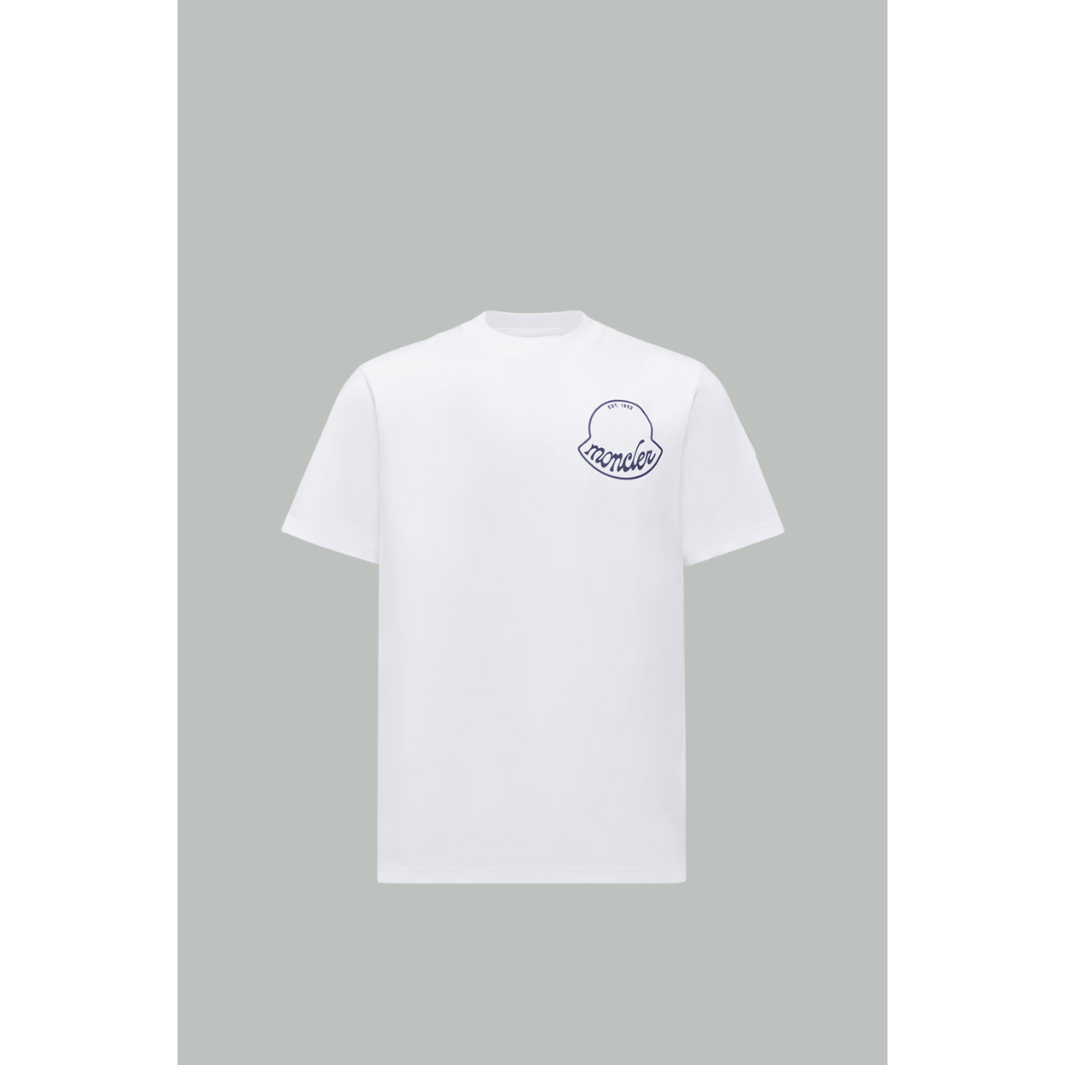 Moncler Logo Cotton T-shirt - White