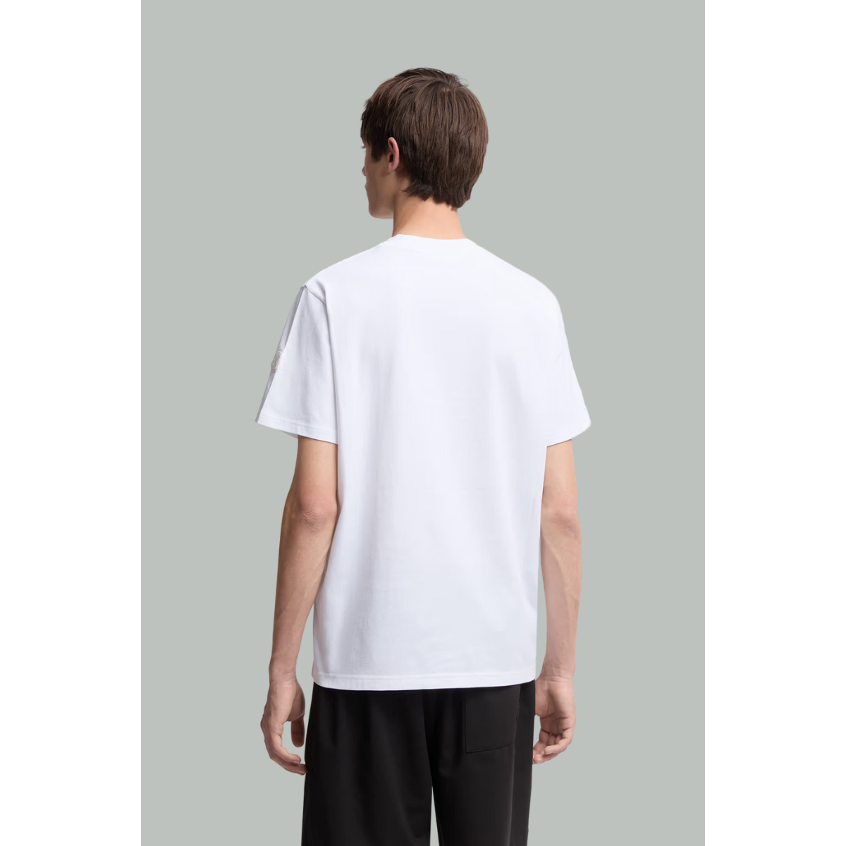 T-shirt En Coton à Logo - Blanc - MONCLER