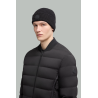 Logo Cotton Beanie - Black - MONCLER