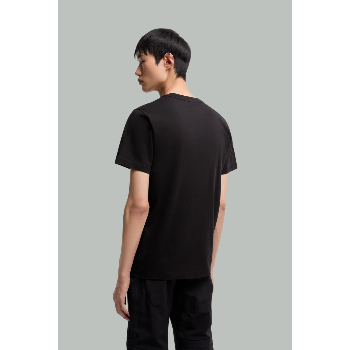 Cotton T-shirt - Black - MONCLER