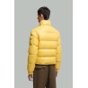 Levitha Hooded Short Down Jacket - Yellow - MONCLER