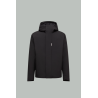 Gatillier Hooded Short Down Jacket - Black - MONCLER