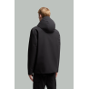 Gatillier Hooded Short Down Jacket - Black - MONCLER