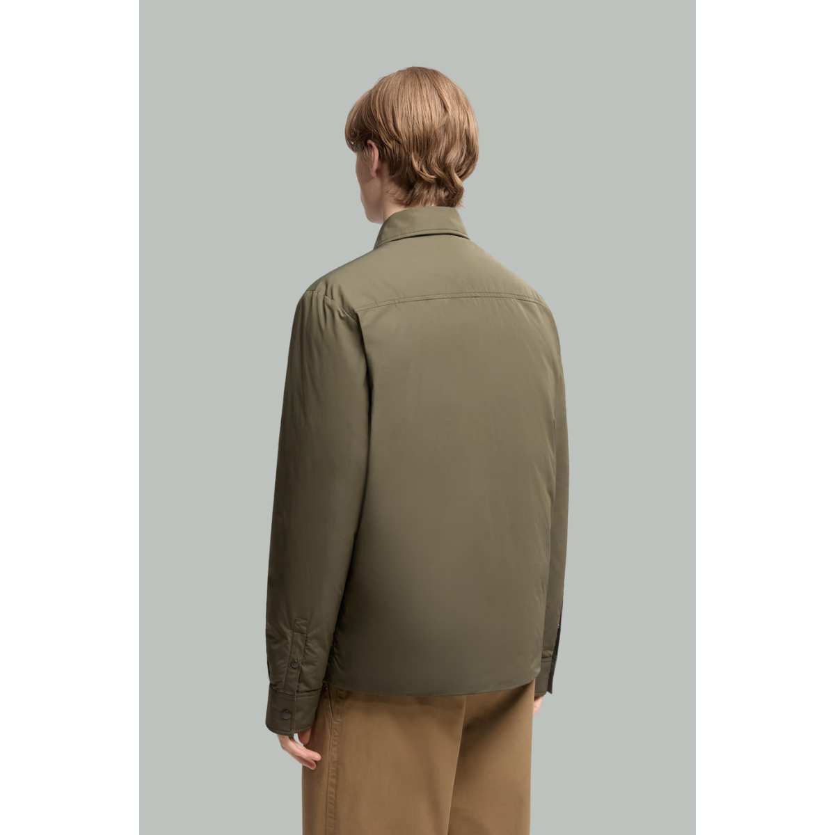 Vigeon Down Jacket-Shirt - Khaki - MONCLER