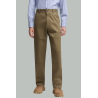 Cotton Gabardine Pants - Khaki - MONCLER