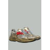 Running Dad New Homme - Or / Crème / Optique blanc - GOLDEN GOOSE