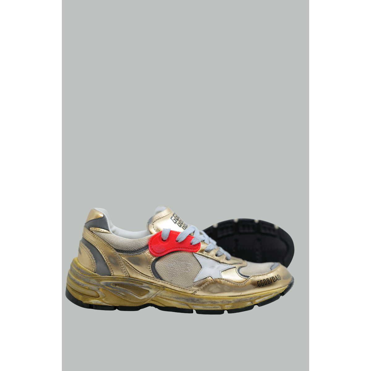 Running Dad New - Gold / Cream / Optic whi - GOLDEN GOOSE