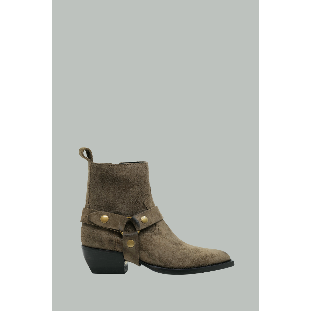 Bottes Basses Debbie en Daim Femme - Maron - GOLDEN GOOSE