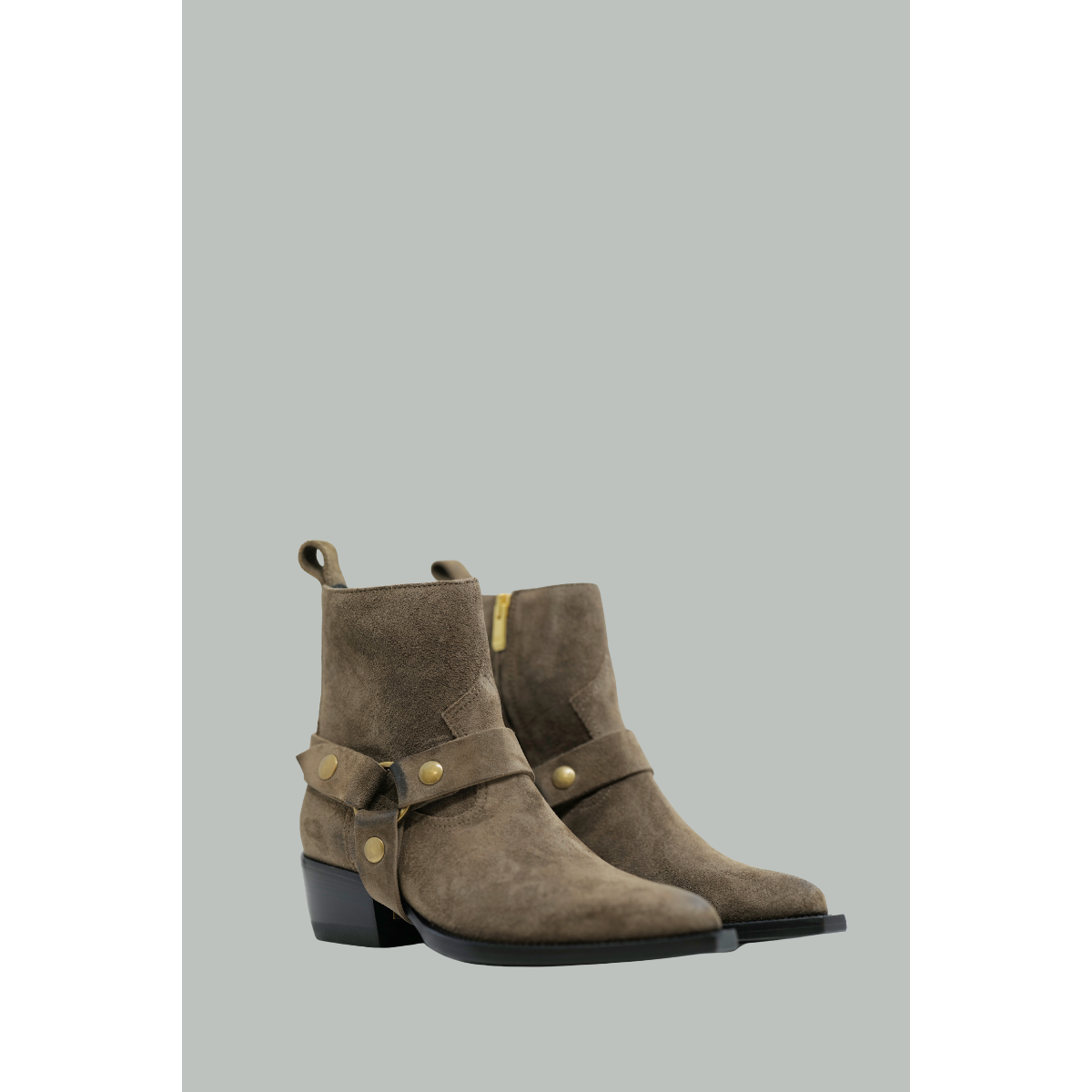 Bottes Basses Debbie en Daim Femme - Maron - GOLDEN GOOSE