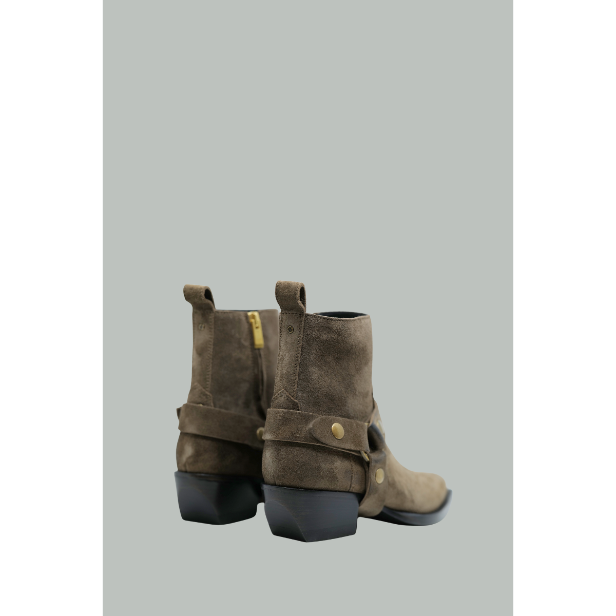 Debbie Suede Low Boots Women - Brown - GOLDEN GOOSE