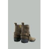 Bottes Basses Debbie en Daim Femme - Maron - GOLDEN GOOSE