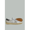 Super-Star Classic With Spur Homme - Blanc / Glace / Gris Foncé - GOLDEN GOOSE
