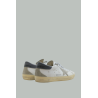 Super-Star Classic With Spur Homme - Blanc / Glace / Gris Foncé - GOLDEN GOOSE
