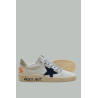 Ball Star Homme - Blanc / Bleu / Glace - GOLDEN GOOSE