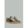 Super-Star Classic With List Femme - Tabac / Marron - GOLDEN GOOSE
