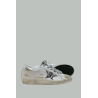 Super-Star Classic With List Femme - Blanc / Zèbre Blanc Noir - GOLDEN GOOSE