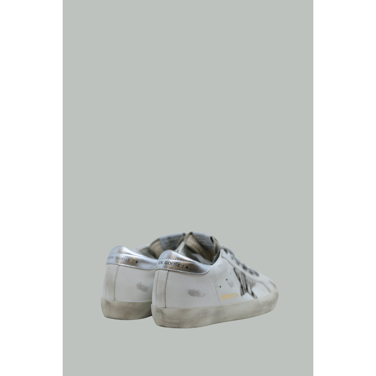 Super-Star Classic With List Women - White / Zebra White Black - GOLDEN GOOSE