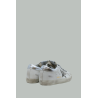 Super-Star Classic With List Femme - Blanc / Zèbre Blanc Noir - GOLDEN GOOSE