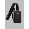 Étui Pour Smartphone En Cuir - Noir - PRADA