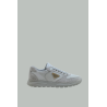 Prax 2.0 Sneakers in Re-Nylon and Suede Calfskin - Cloud Grey - PRADA