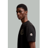 Logo Cotton T-Shirt - Black - MONCLER