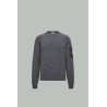 Pull En Laine Et Cachemire Mouliné - Gris - MONCLER
