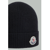 Wool Hat - Black - MONCLER