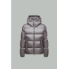 Doudoune Courte À Capuche Couyere - Gris - MONCLER