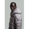 Doudoune Courte À Capuche Couyere - Gris - MONCLER