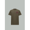 Cotton Logo T-Shirt - Khaki - MONCLER