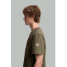 T-Shirt En Coton À Logo - Kaki - MONCLER