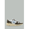 Running Sole Homme - Blanc / Taupe - GOLDEN GOOSE