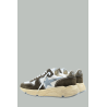 Running Sole Homme - Blanc / Taupe - GOLDEN GOOSE