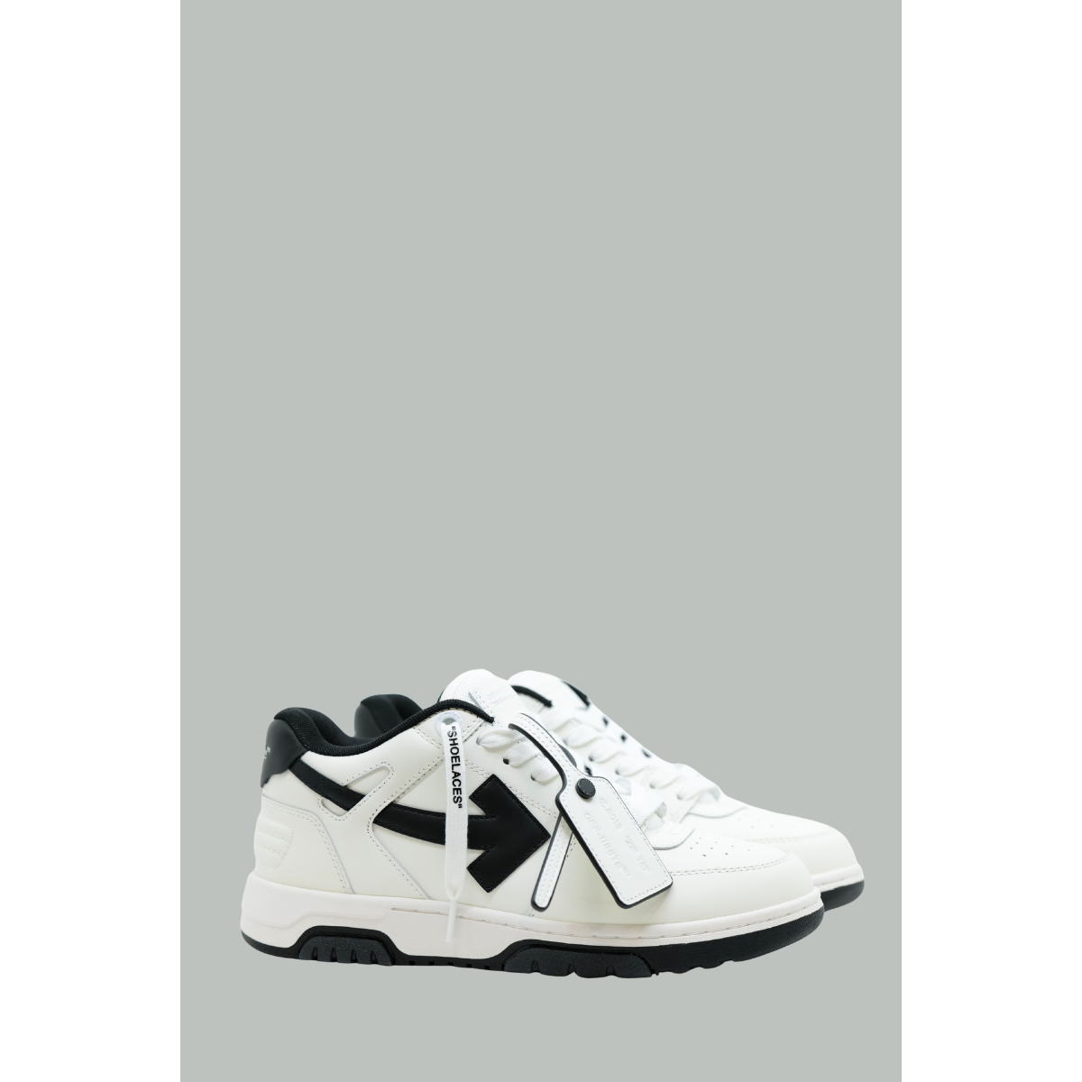 Baskets Out of office Homme - Blanc - Noir - OFF WHITE