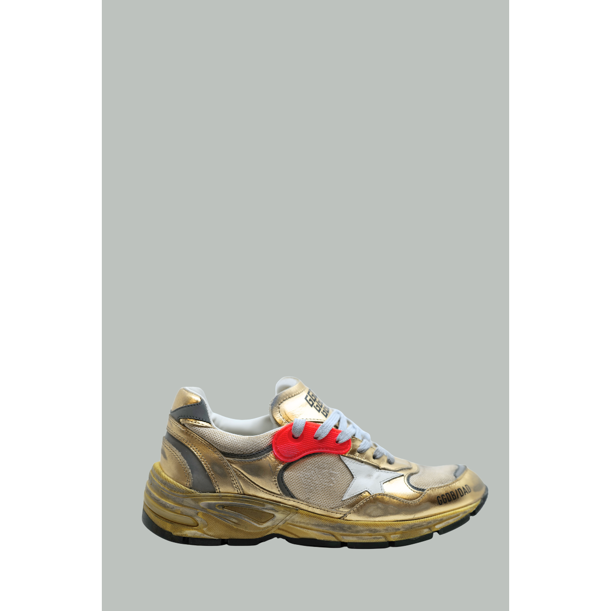 Running Dad New - Gold / Cream / Optic whi - GOLDEN GOOSE