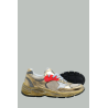 Running Dad New Homme - Or / Crème / Optique blanc - GOLDEN GOOSE
