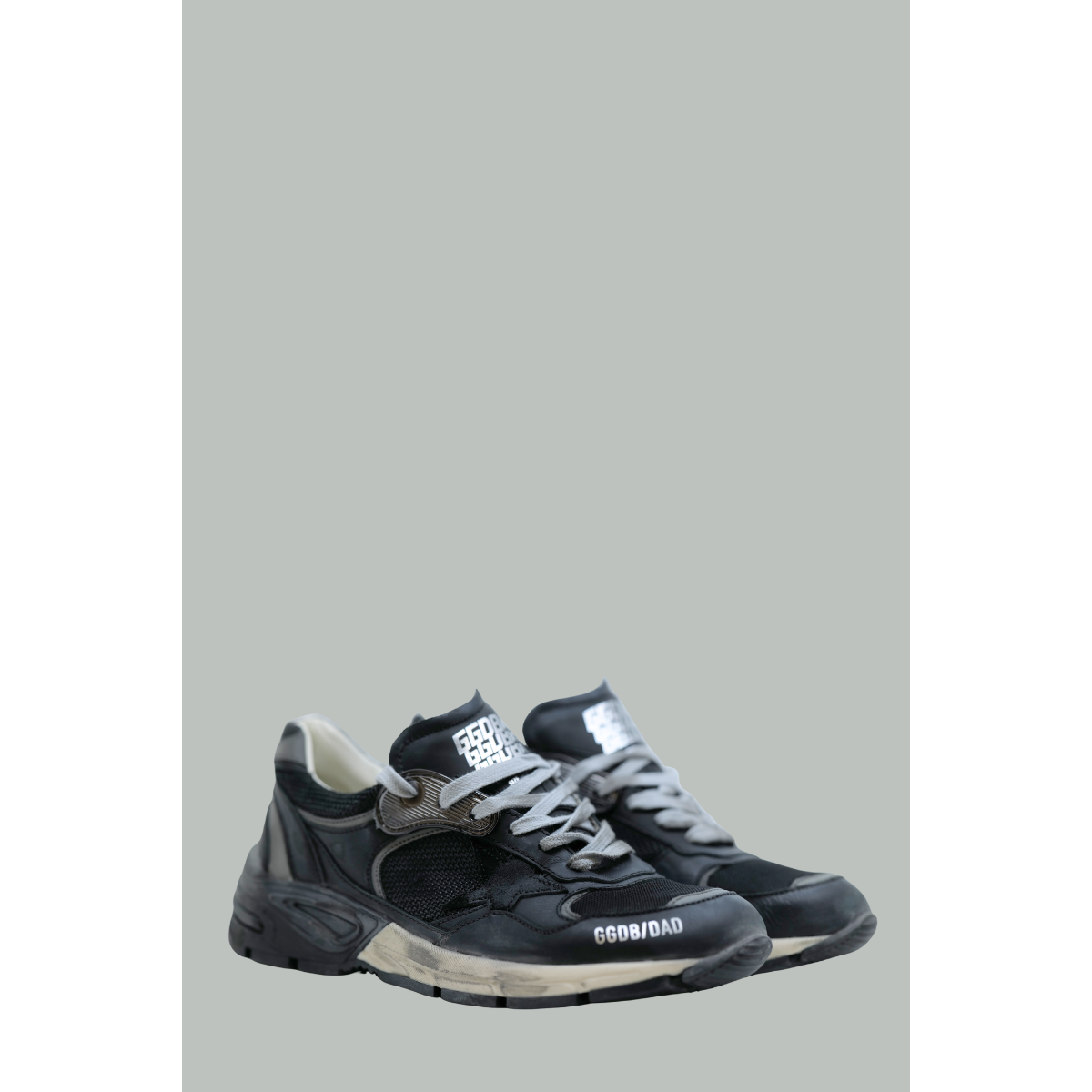Running Dad New Homme - Noir / Gris Foncé - GOLDEN GOOSE